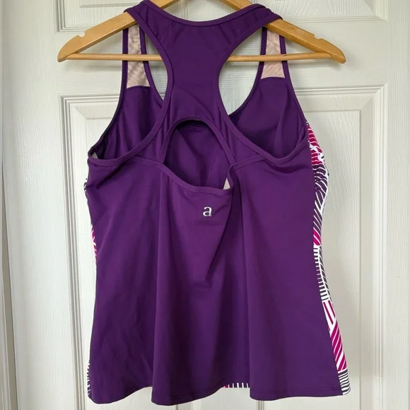 AMOENA Racerback Top Print - Picture 2 of 8